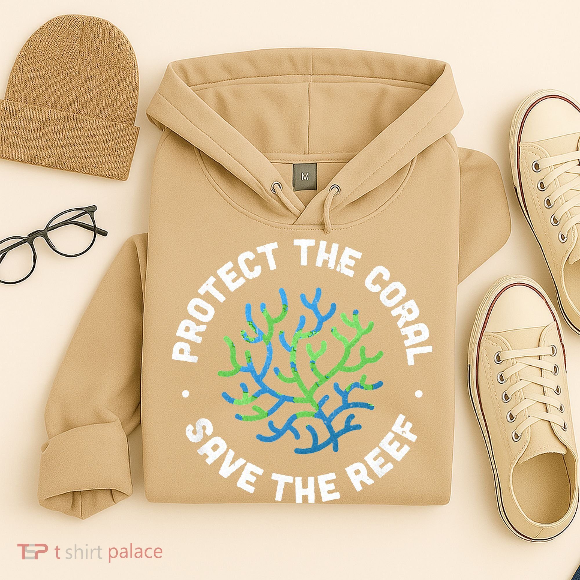 Protect The Coral Save The Reef Ocean Conservation Lover Hoodie