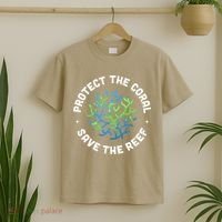 Protect The Coral Save The Reef Ocean Conservation Lover T-Shirt thumb 2