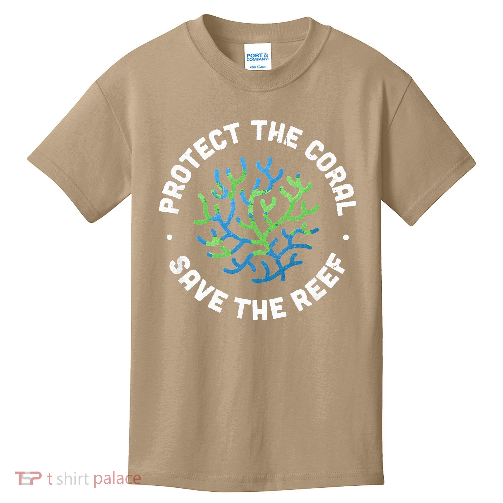 Protect The Coral Save The Reef Ocean Conservation Lover Kids T-Shirt