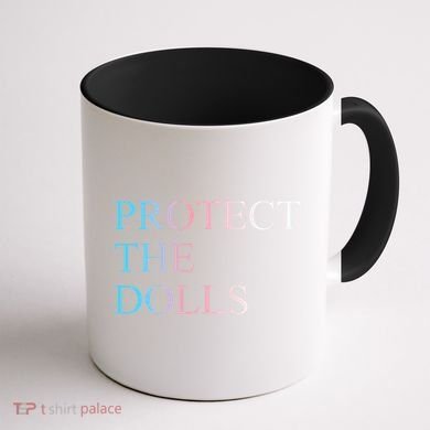 Protect The Dolls 5 Gift Coffee Mug back