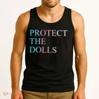 Protect The Dolls 5 Gift Tank Top thumb 3