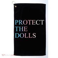 Protect The Dolls 5 Gift Golf Towel thumb 0