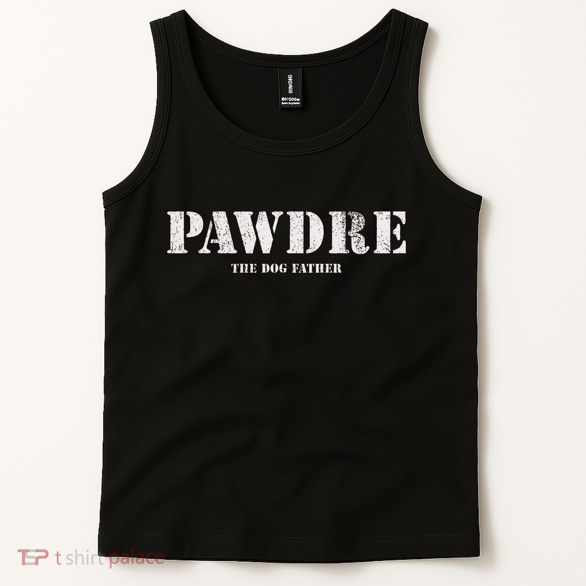 Pawdre The Dog Father Dog Dad Fathers Day Tank Top