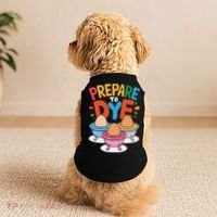 Prepare To Dye Funny Easter Sunday Egg Hunting Doggie Tank thumb 2
