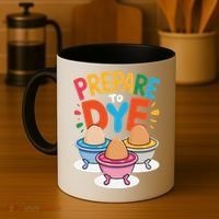 Prepare To Dye Funny Easter Sunday Egg Hunting Coffee Mug thumb 4