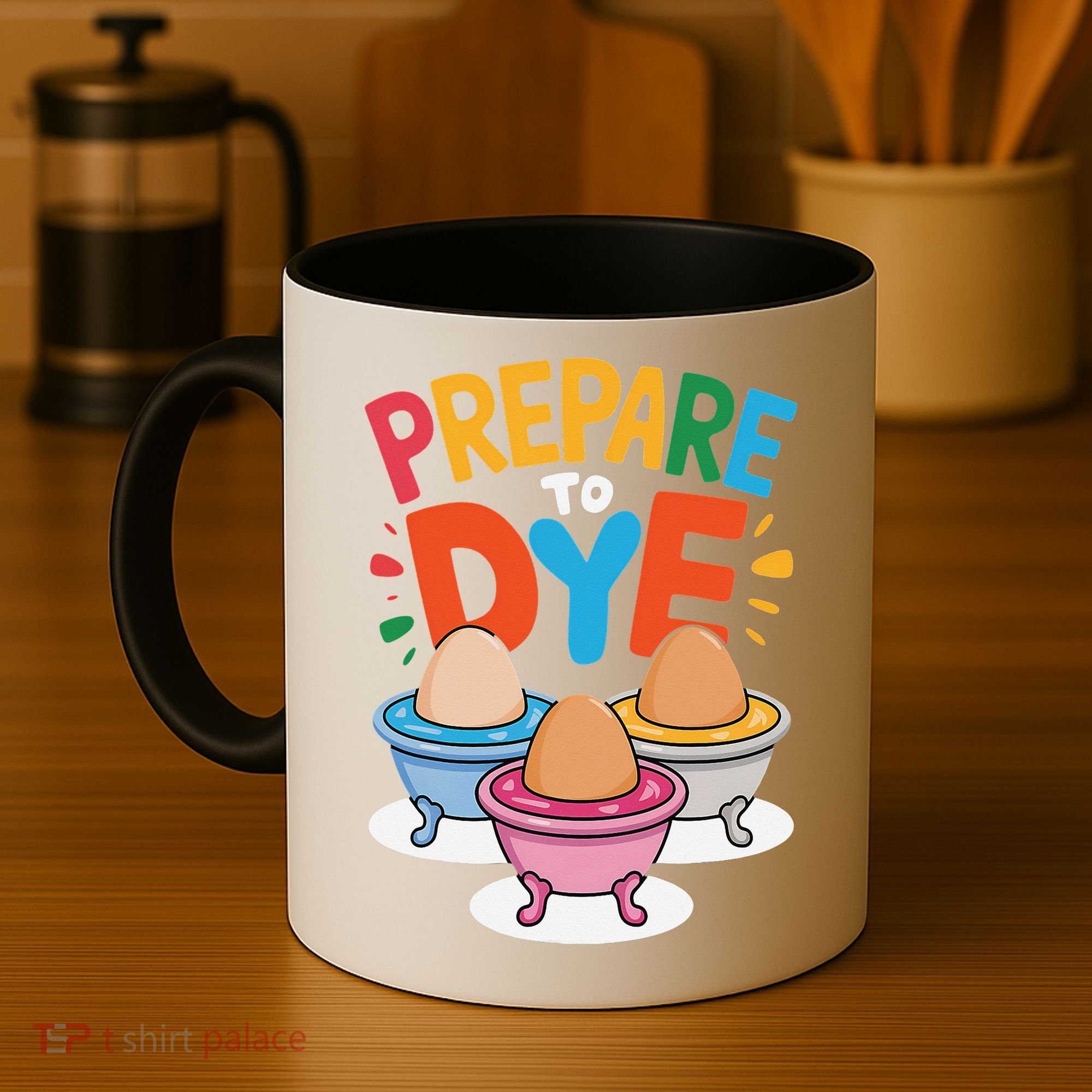 Prepare To Dye Funny Easter Sunday Egg Hunting Coffee Mug