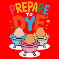 Prepare To Dye Funny Easter Sunday Egg Hunting Santa Hat thumb 1