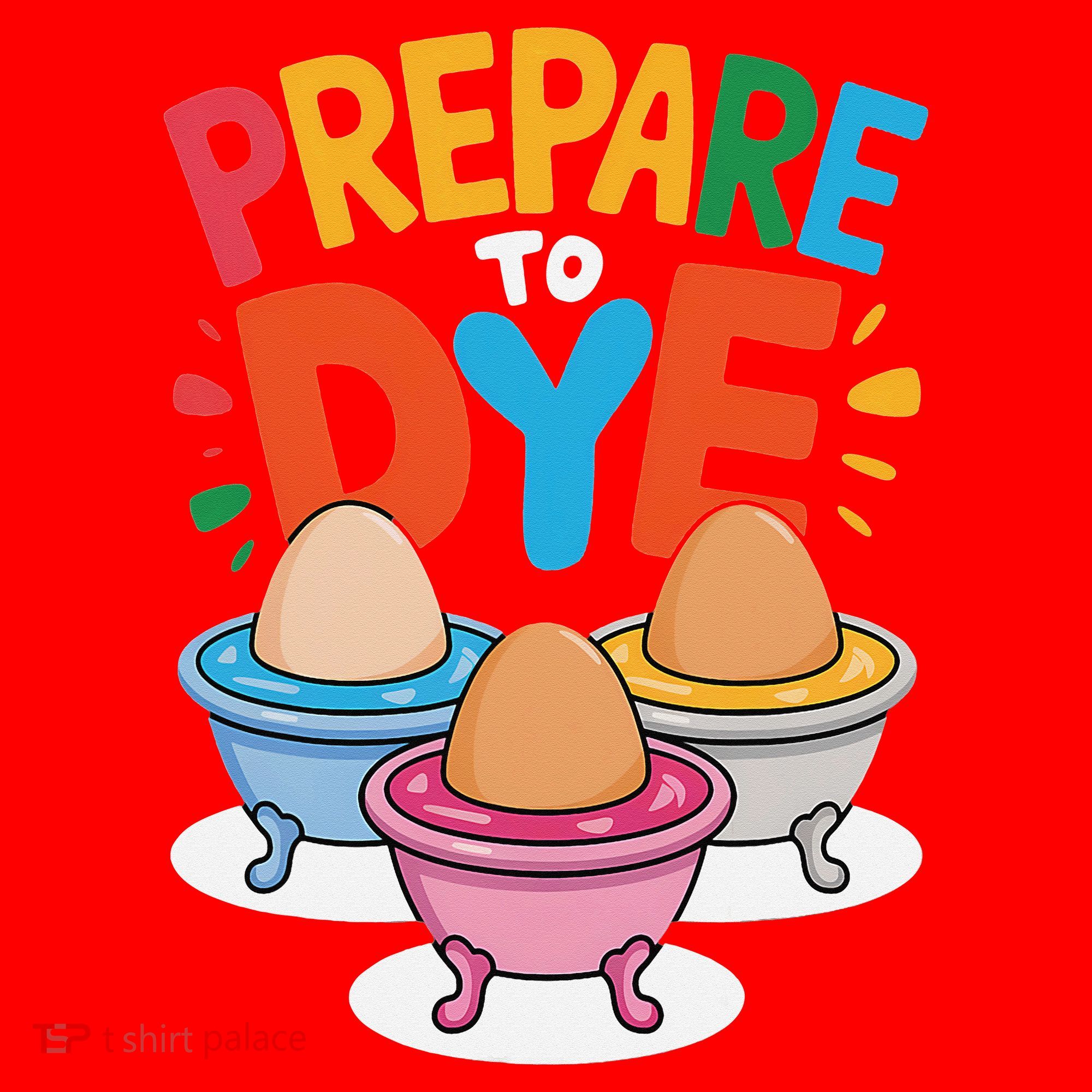 Prepare To Dye Funny Easter Sunday Egg Hunting Santa Hat