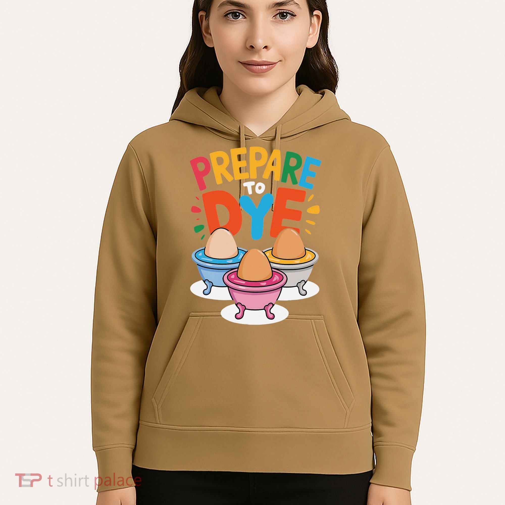 Prepare To Dye Funny Easter Sunday Egg Hunting Hoodie