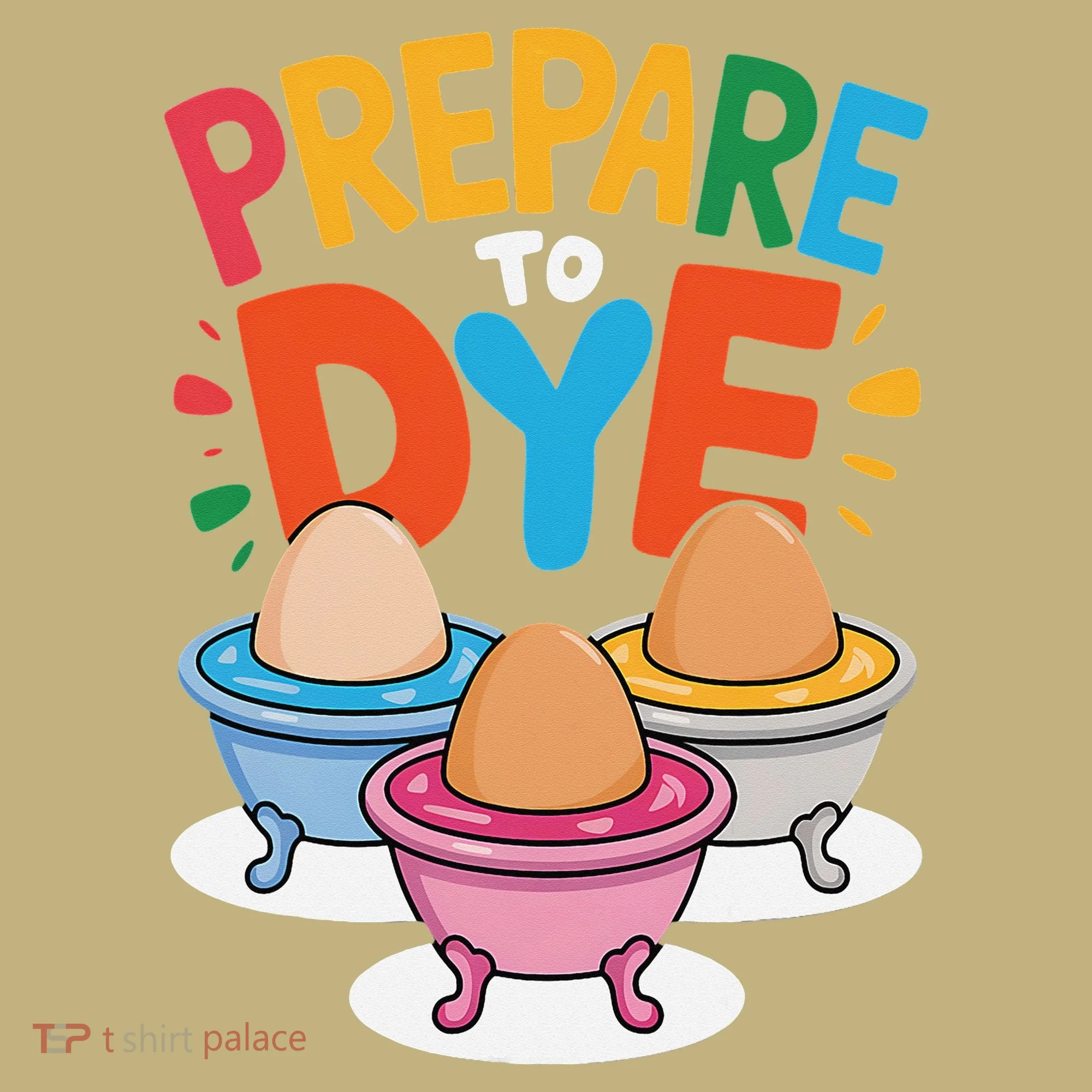 Prepare To Dye Funny Easter Sunday Egg Hunting Button