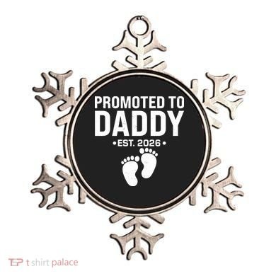 Promoted To Daddy EST 2026 New Baby Feet Ornament