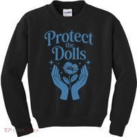 Protect The Dolls Empowerment  Kids Sweatshirt thumb 0