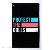 Protect The Dolls  Golf Towel thumb 0