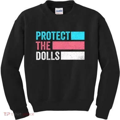 Protect The Dolls  Kids Sweatshirt