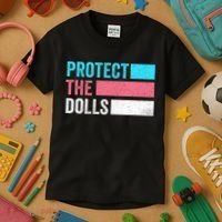 Protect The Dolls  Kids T-Shirt thumb 3