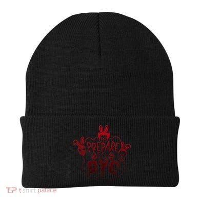 Prepare To Dye Horror Easter Day Movie Eggs Hunting Bunny Beanie