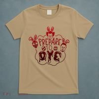 Prepare To Dye Horror Easter Day Movie Eggs Hunting Bunny T-Shirt thumb 5