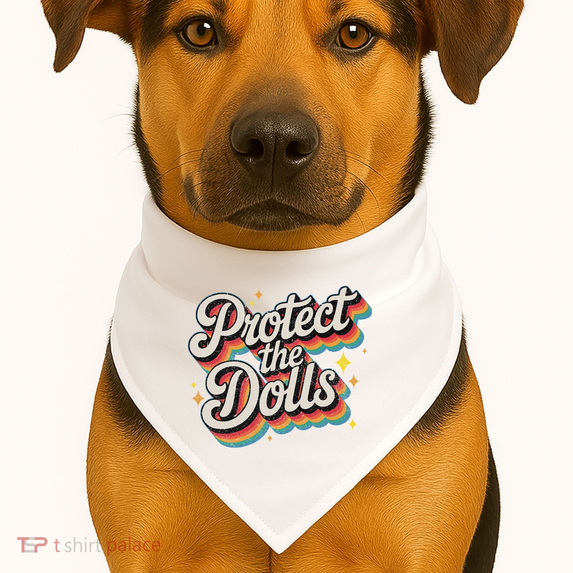 Protect The Dolls USA-Made Doggie Bandana