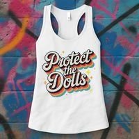 Protect The Dolls Women's Tank Top thumb 3