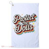 Protect The Dolls Golf Towel thumb 0