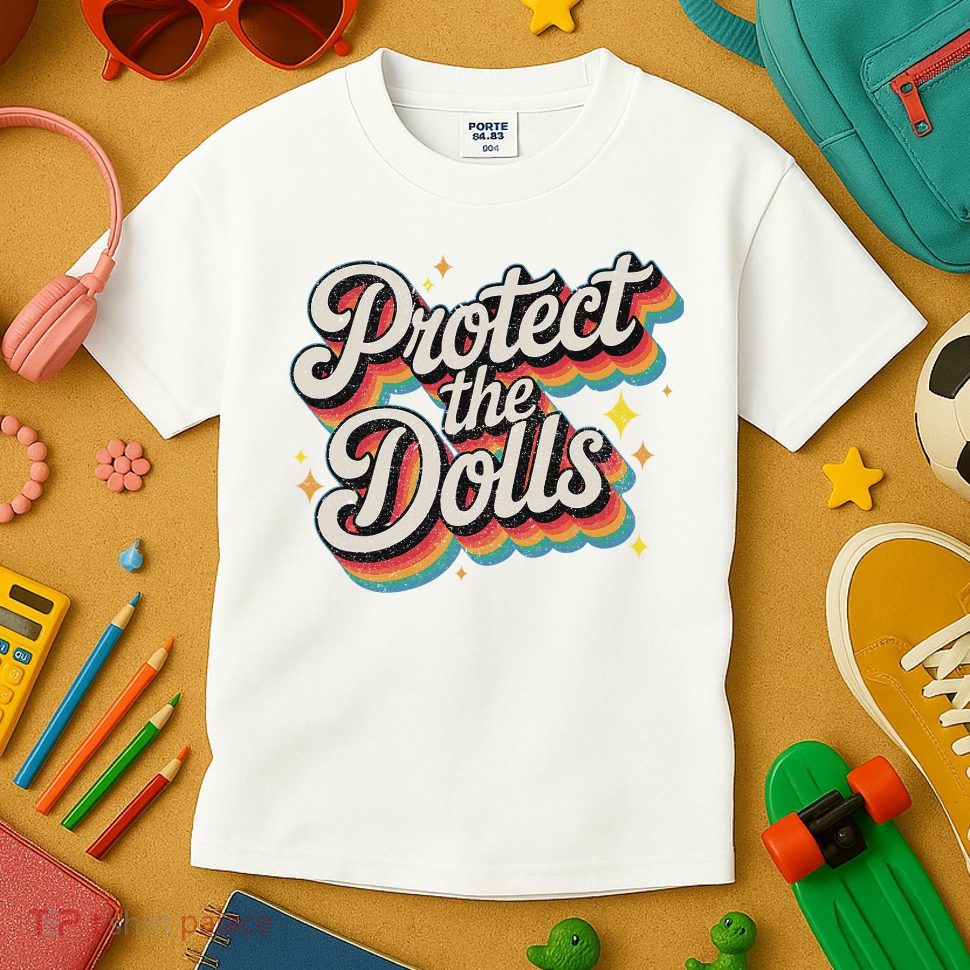 Protect The Dolls Kids T-Shirt