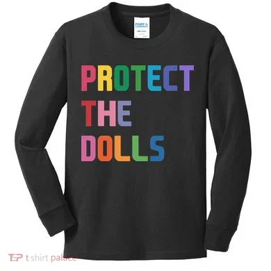 Protect The Dolls Kids Long Sleeve Shirt