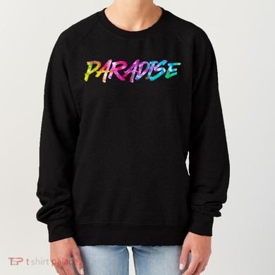 Paradise Tie Dye Colors Women's Sweatshirt