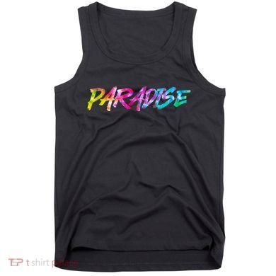 Paradise Tie Dye Colors Tank Top