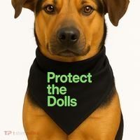 Protect The Dolls USA-Made Doggie Bandana thumb 1