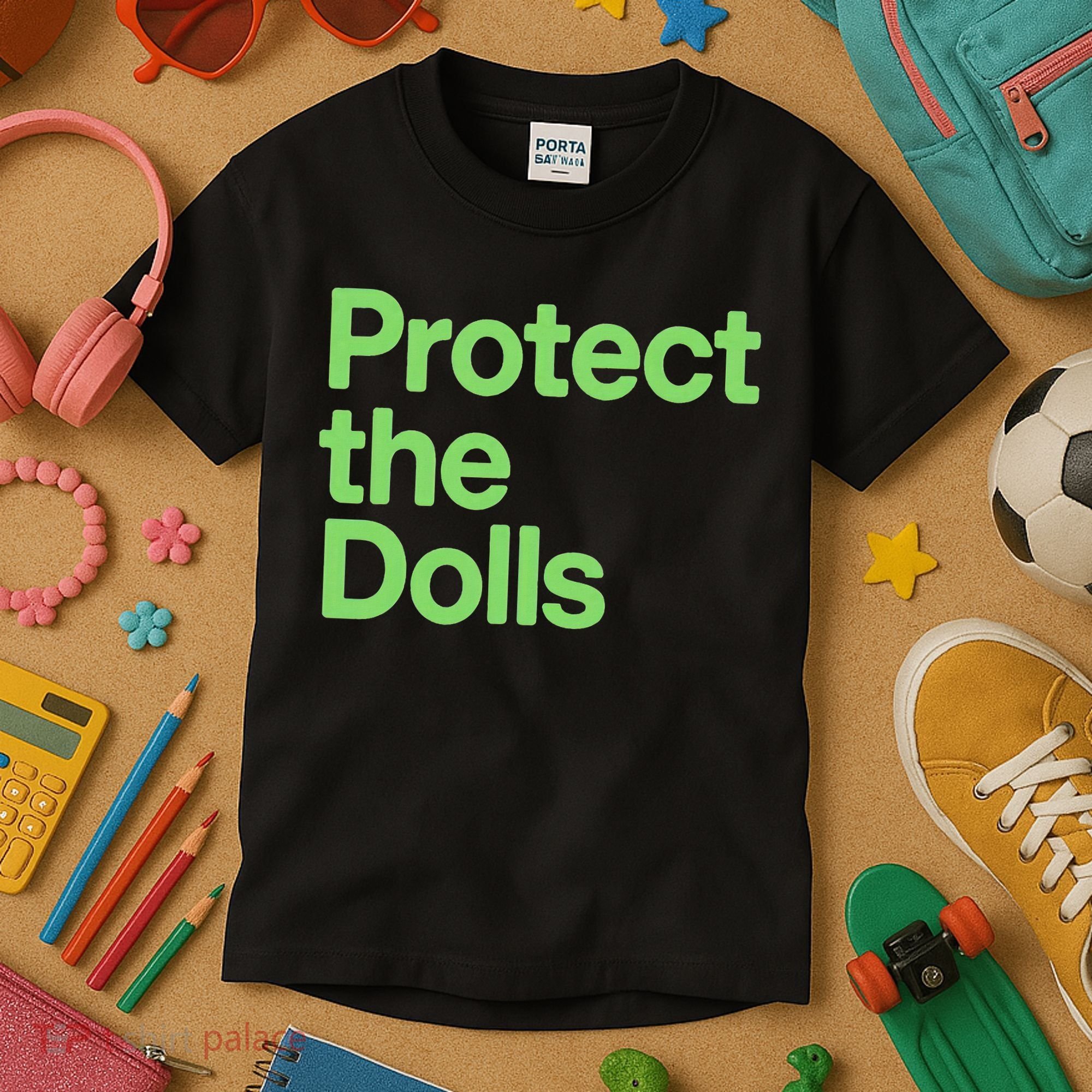 Protect The Dolls Kids T-Shirt