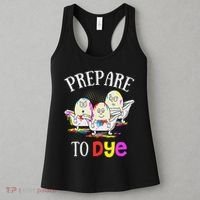 Prepare To Dye Funny Easter Sunday Egg Hunting Gift Women's Tank Top thumb 3