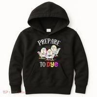 Prepare To Dye Funny Easter Sunday Egg Hunting Gift Kids Hoodie thumb 0