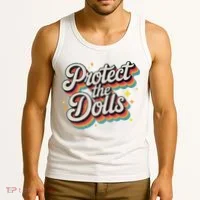 Protect The Dolls Tank Top thumb 3