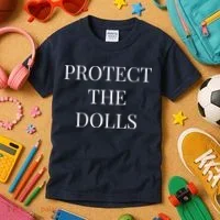 Protect The Dolls Kids T-Shirt thumb 3