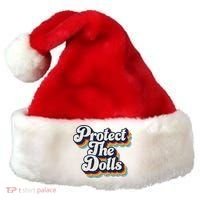 Protect The Dolls Women Solidarity Retro Distressed Santa Hat thumb 0