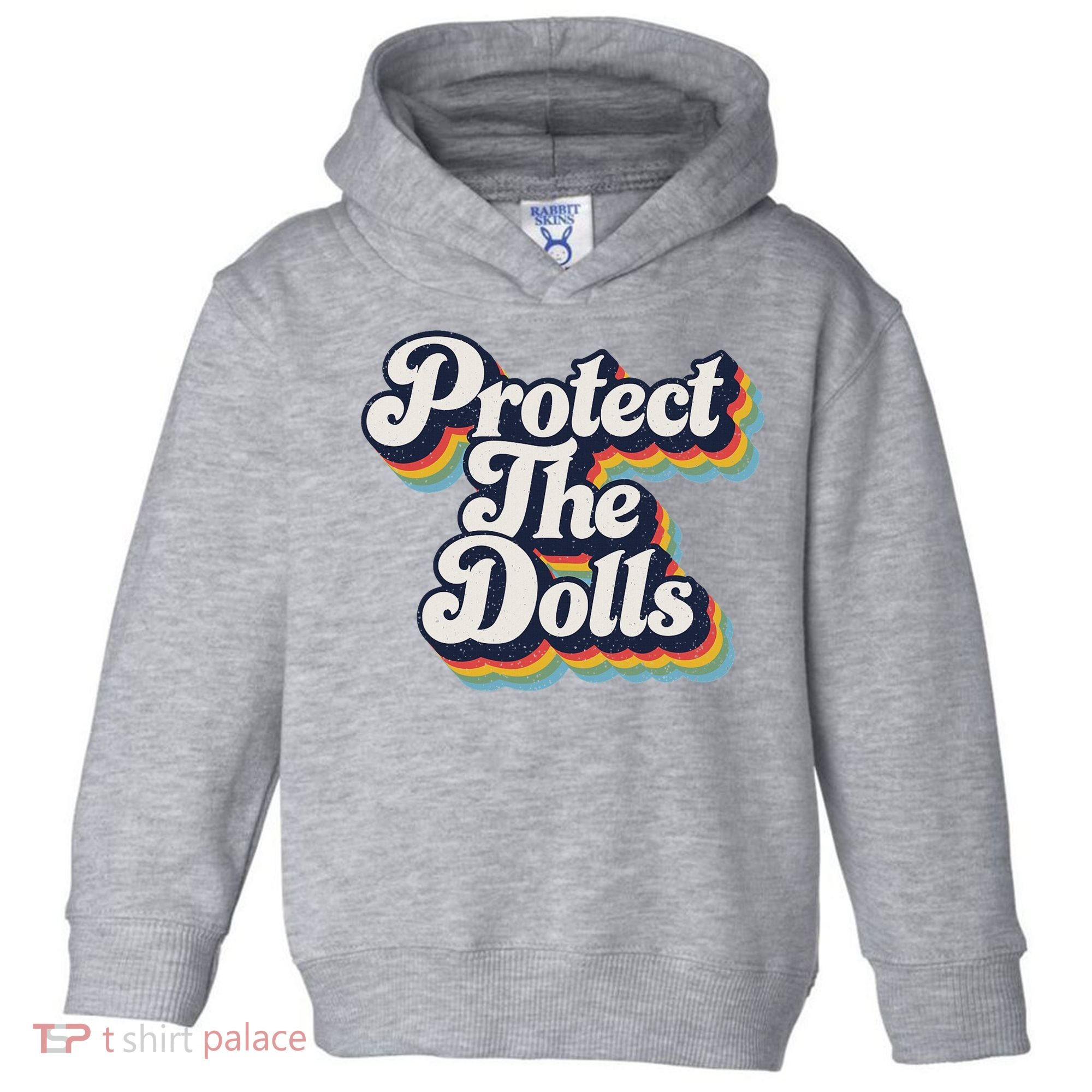 Protect The Dolls Women Solidarity Retro Distressed Toddler Hoodie
