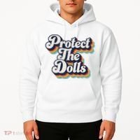 Protect The Dolls Women Solidarity Retro Distressed Hoodie thumb 2