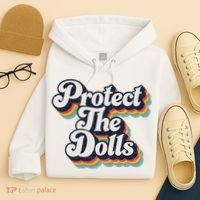 Protect The Dolls Women Solidarity Retro Distressed Hoodie thumb 4