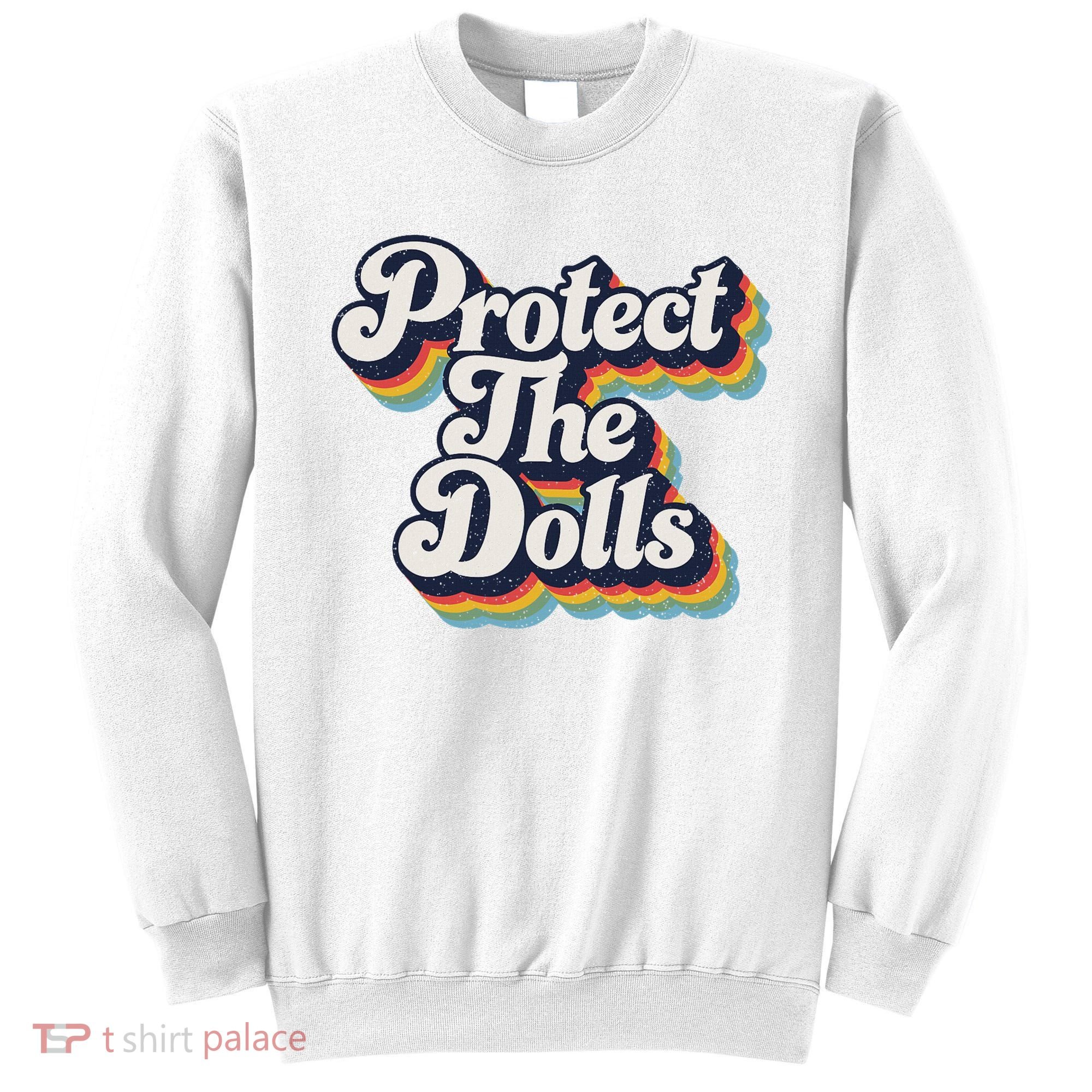 Protect The Dolls Women Solidarity Retro Distressed Sweatshirt