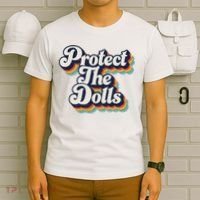 Protect The Dolls Women Solidarity Retro Distressed T-Shirt thumb 6