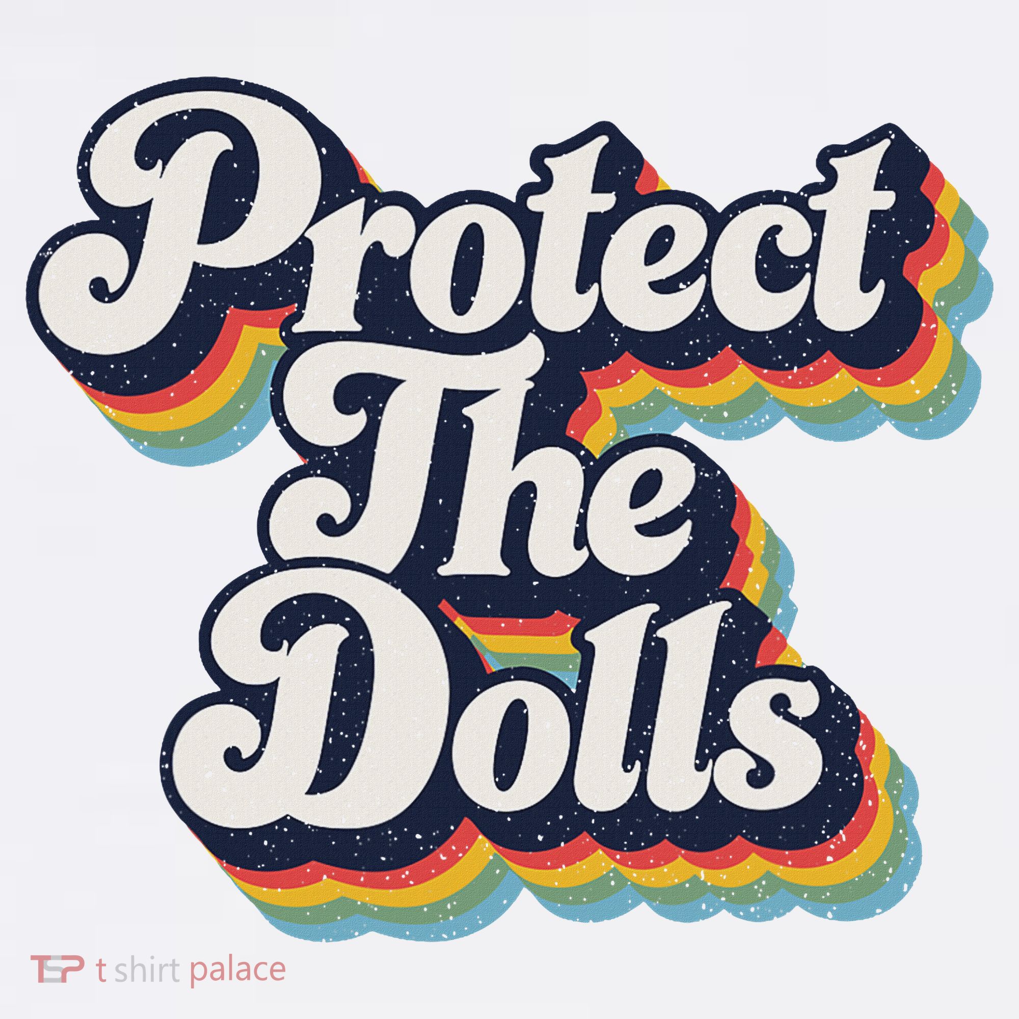 Protect The Dolls Women Solidarity Retro Distressed Women's Hoodie
