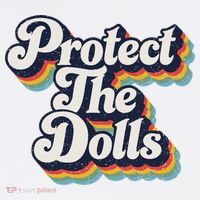 Protect The Dolls Women Solidarity Retro Distressed Mousepad thumb 1