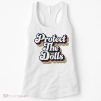 Protect The Dolls Women Solidarity Retro Distressed Women's Tank Top thumb 0