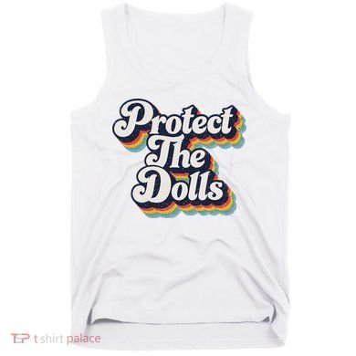 Protect The Dolls Women Solidarity Retro Distressed Tank Top