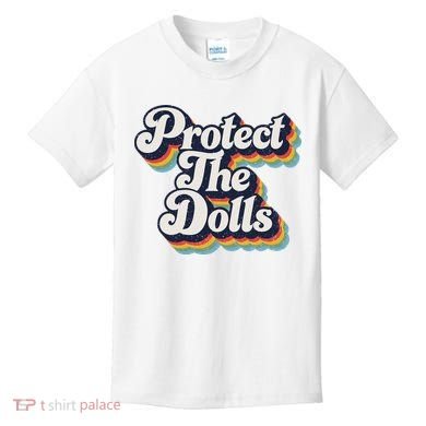 Protect The Dolls Women Solidarity Retro Distressed Kids T-Shirt