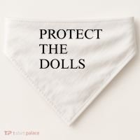 Protect The Dolls  USA-Made Doggie Bandana thumb 0