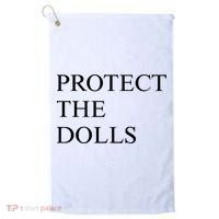 Protect The Dolls  Golf Towel thumb 0