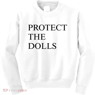 Protect The Dolls  Kids Sweatshirt