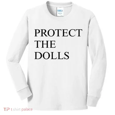 Protect The Dolls Kids Long Sleeve Shirt