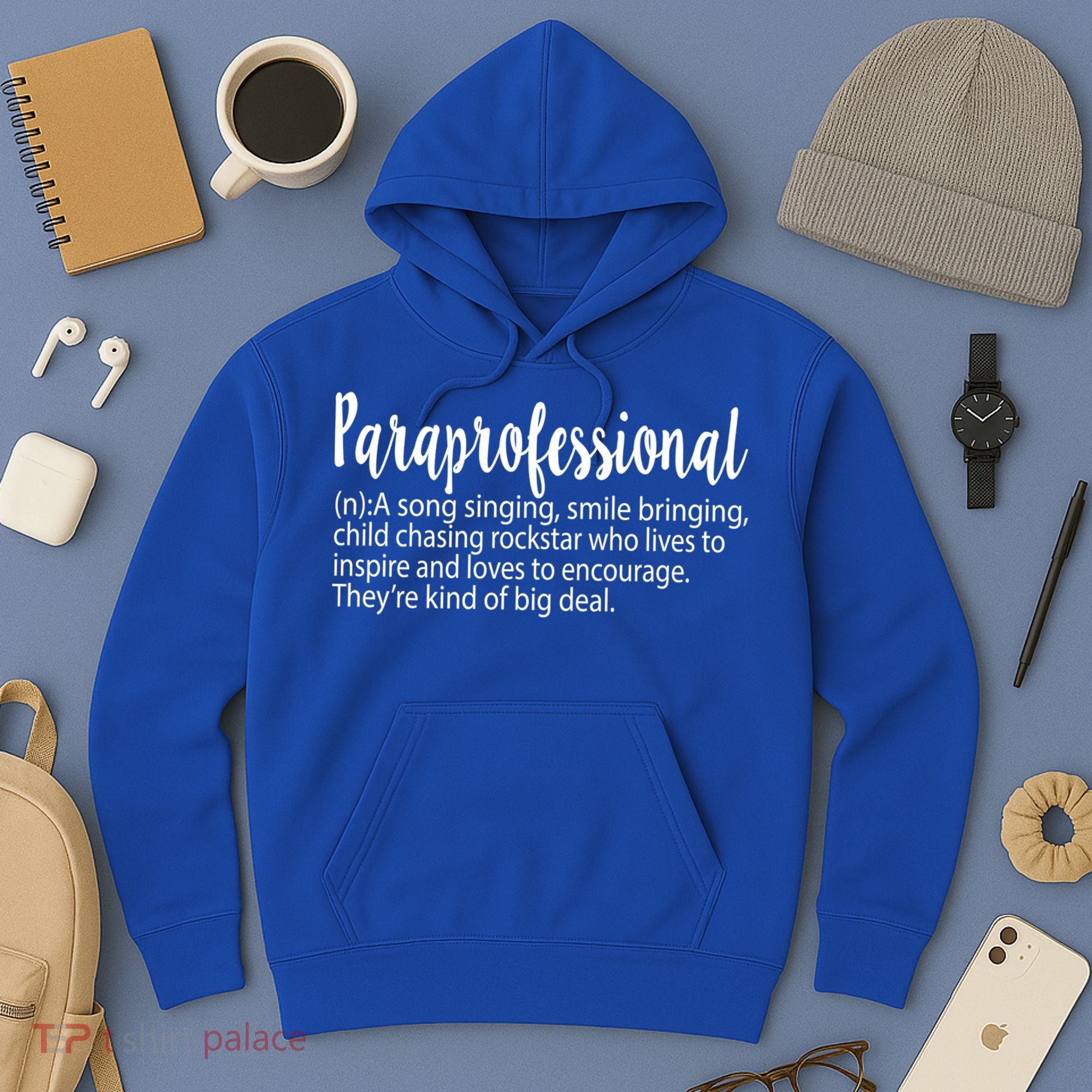 Paraprofessional Teacher Definition Para Teacher Funny Funny Gift Hoodie